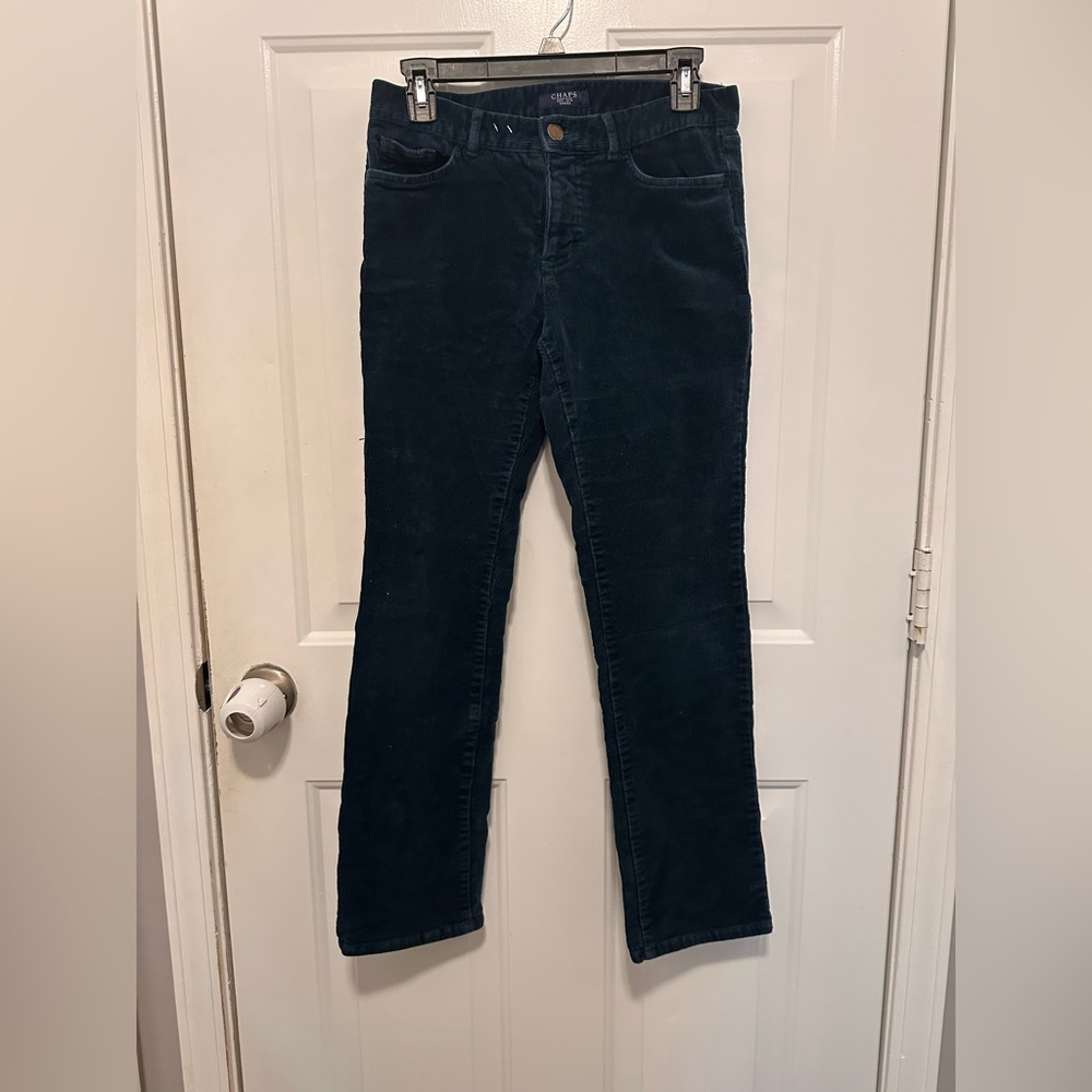 Dark Teal Corduroy Pants